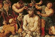 Maarten van Heemskerck Christ crowned with thorns oil painting
